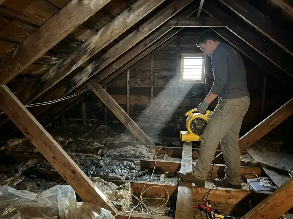 attic-water-damage-drying-proc-007 — frequently asked questions, Emergency Water Extraction & 24/7 Flood Response in Woodlan…